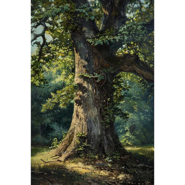 Peinture Tronc d'Arbre